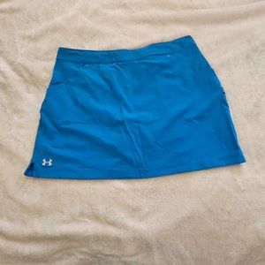 Ladies Under Armour Blue Golf/Pickleball Skort Size 8